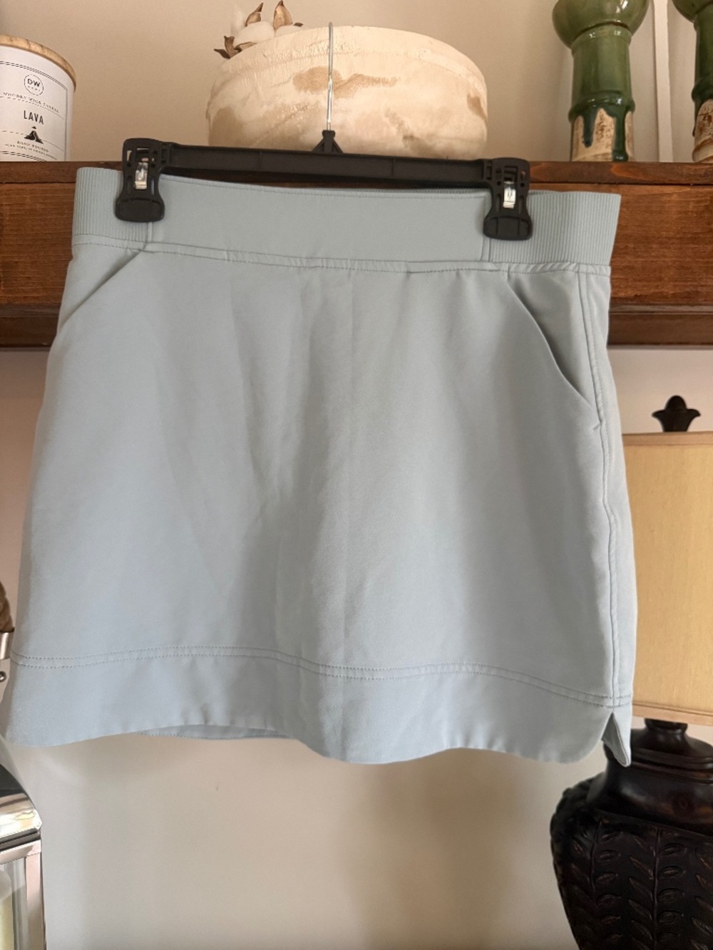 32 Degrees Cool Women's Stretch Woven Active Skort - Small - Soft Mint Green